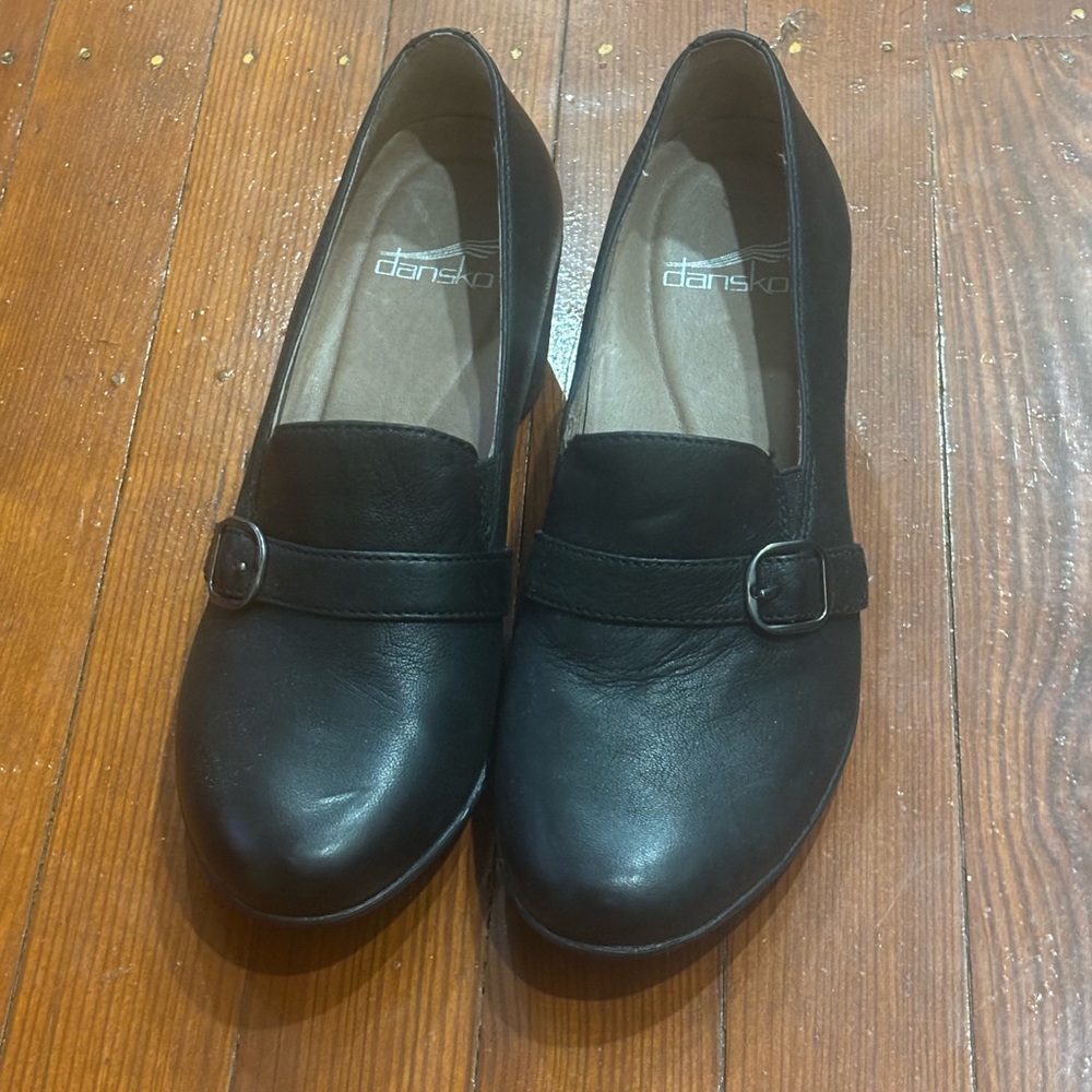 Dansko Rosalie Burnished Nubuck Leather EU 37 US 6.6-7
